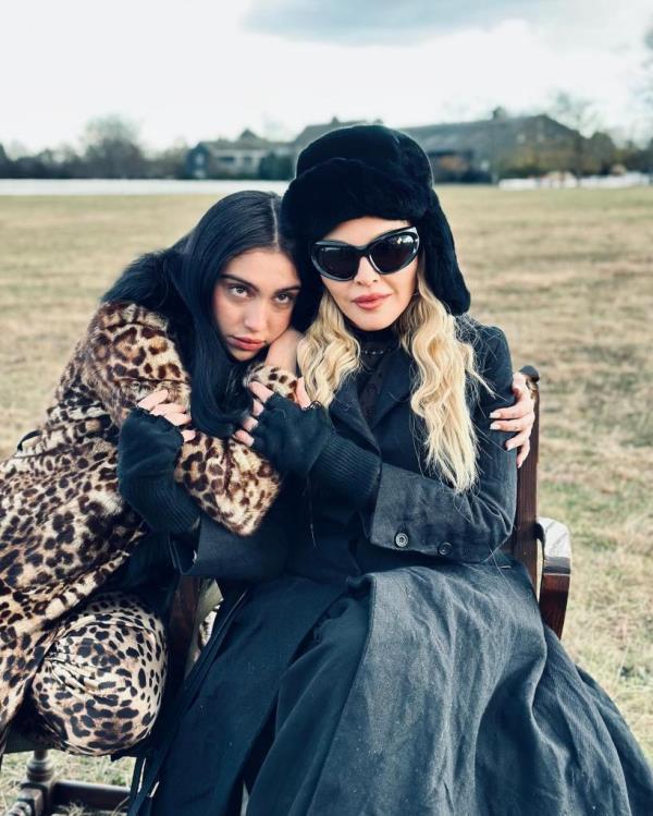 Mado<em></em>nna with her daughter Lourdes Leon