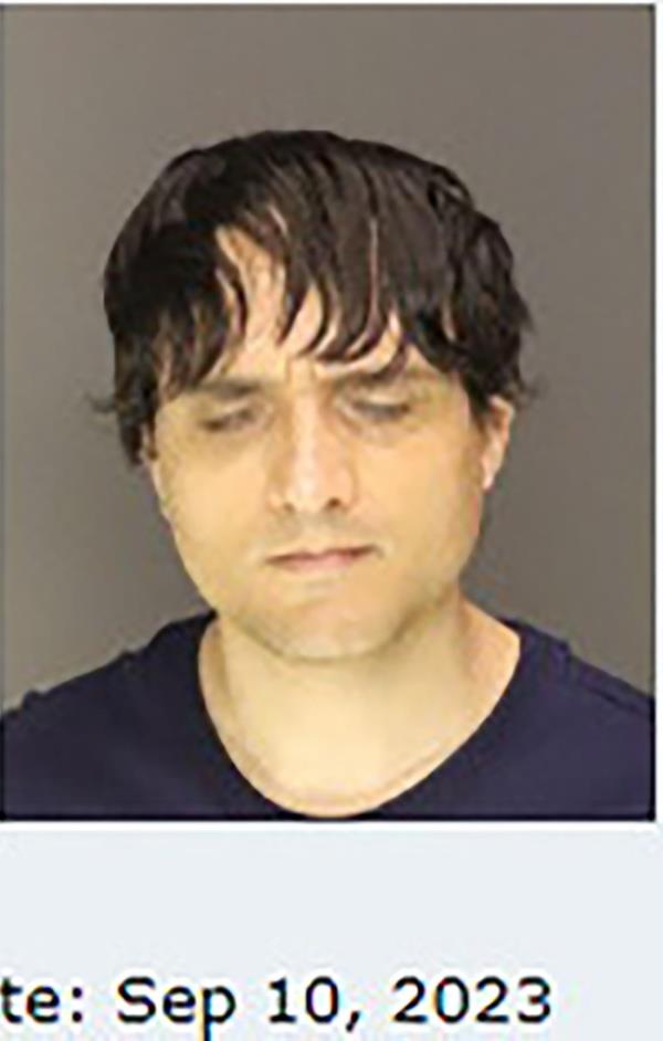 Mugshot of Charles Ghose