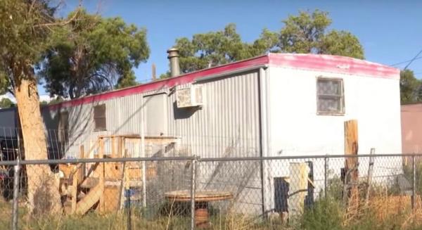 Colorado trailer wher<em></em>e Crouch was found behind a false wall.