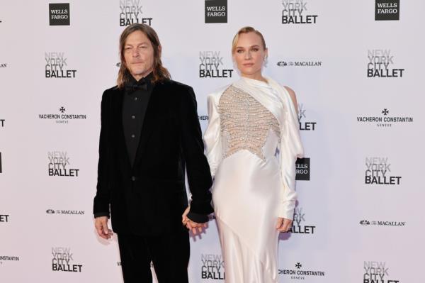 Norman Reedus and Diane Kruger.