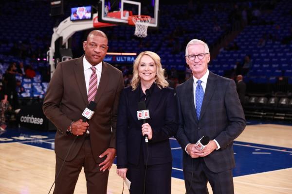 ESPN's top announce team of Mike Breen, Doc Rivers and Doris Burke will be on the call for Lakers-Celtics on Christmas.