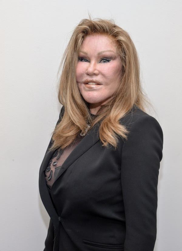 Jocelyne Wildenstein at Gallery Molly Krom on October 8, 2015 in New York City