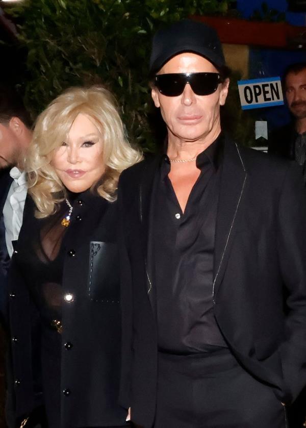 Jocelyn Wildenstein, Lloyd Klein in May 2023