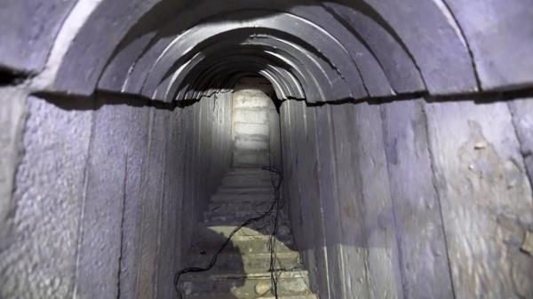 The IDF uncovered a Hamas tunnel system in southern Gaza's Khan Younis on Thursday, wher<em></em>e it believes Israeli hostages were being kept in harsh conditions.