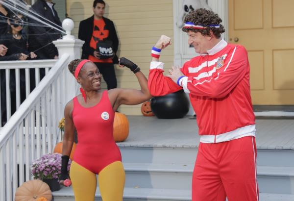 Bill de Blasio and Chirlaine McCray.