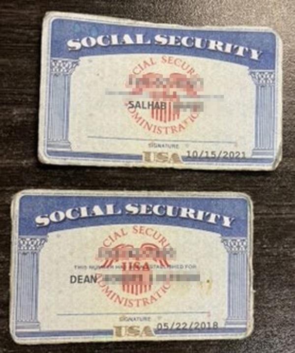 Petrosillo was carrying two fraudulent Social Security cards  when he was taken into custody, the feds said.