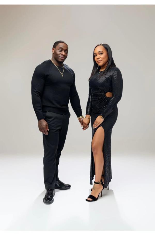 Kirk Walker and Shauntea Weaver, seen holding hands before a wrong-way crash took Walker's life.