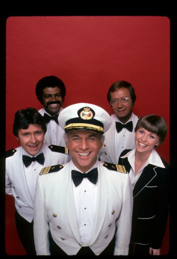 Cast of The Love Boat, GAVIN MACLEOD, FRED GRANDY, TED LANGE, BERNIE KOPELL, LAUREN TEWES