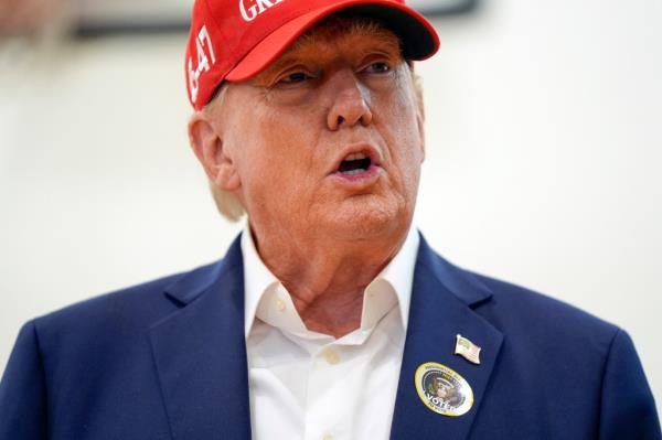 Trump on Election Day