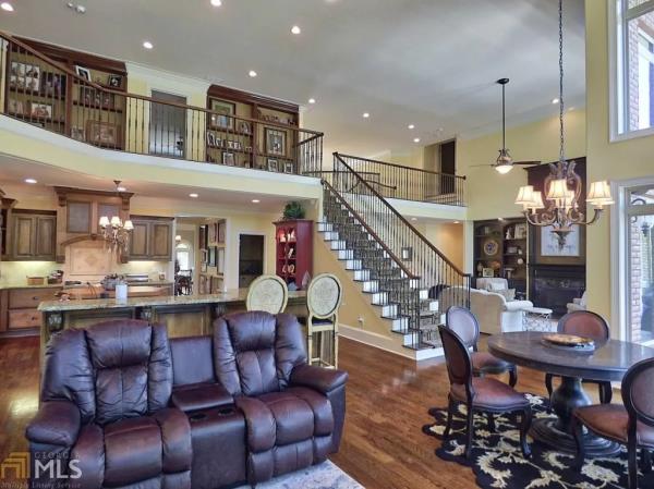 This home occupies over 9,100 square feet. 