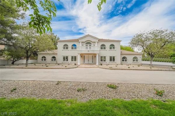 Shaquille O'Neal's Nevada home.