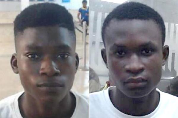 Samuel Ogoshi (left) and his brother Samsoni Ogoshi (right) hacked a woman's Instagram account and used it to solicit explicit photos of young men including DeMay as part of a 