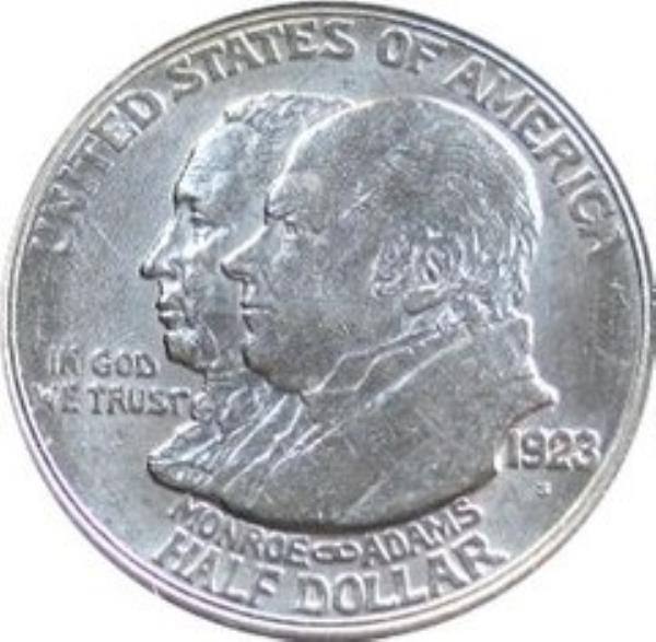 Mo<em></em>nroe Doctrine Centennial half dollar (1923)