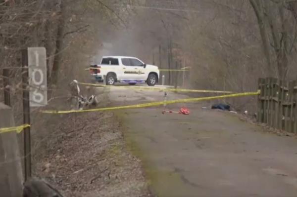 Two people and a pilot were rushed to a hospital after a plane crashed into a walking path Mo<em></em>nday morning in Indiana. 