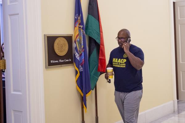 Rep. Jamaal Bowman  pleaded guilty to a misdemeanor charge for the fire alarm pull and agreed to write an apology to Capitol Police. 