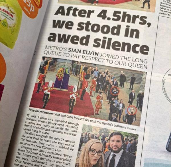 I spoke to the people I was in The Queue with one year on