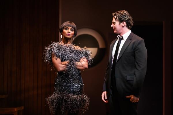 Krystal Joy Brown and Jo<em></em>nathan Groff in 