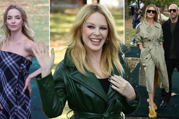 Jodie Comer, Kylie Minogue, Rosie Huntington-Whiteley, Jason Statham 