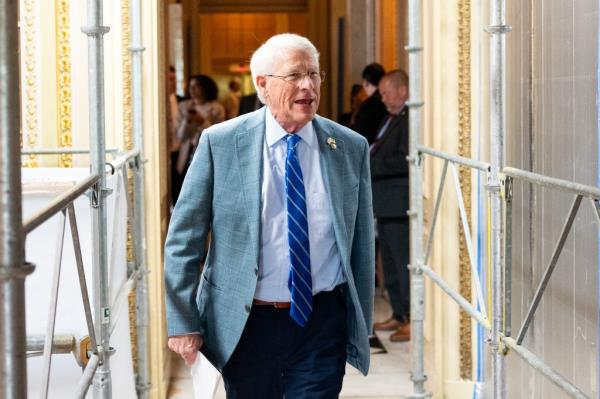 Sen. Roger Wicker, R-Miss., walks to the Senate floor in the Capitol in Washington on Tuesday, June 18, 2024