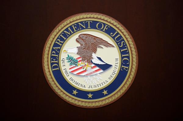 Justice Department logo