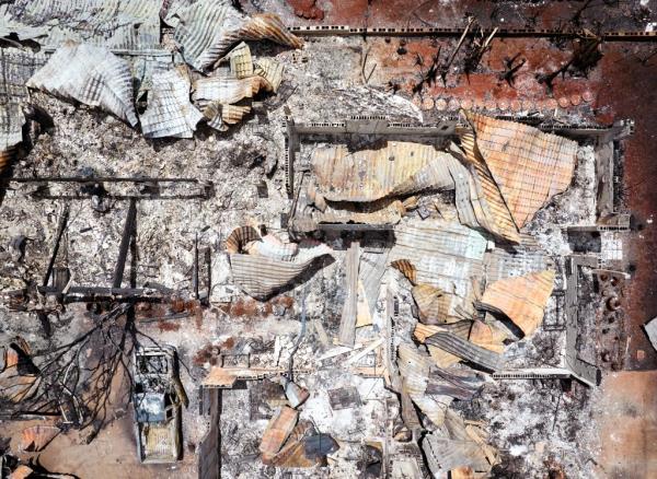 The homes in the dense community of Lahaina had o<em></em>nce stood butted up against one another, making for a complex search that's forcing rescue teams to comb through the wreck slowly.