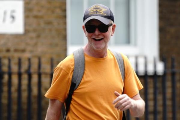 Chris Evans arrives for the Rupert and Lachlan Murdoch annual party at Spencer House, St James' Place in London. 