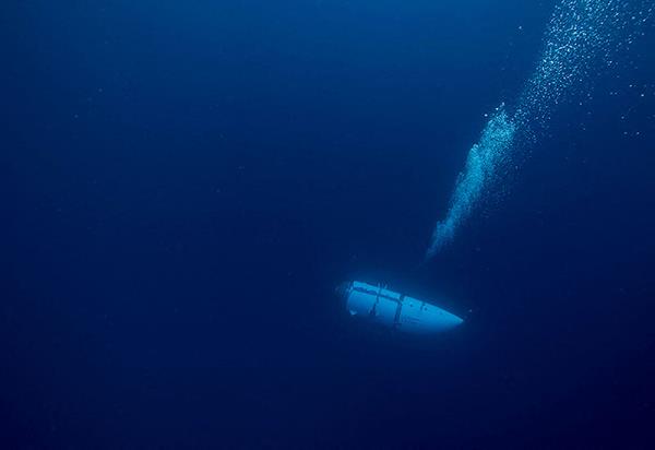 Ocean Gate vessel underwater