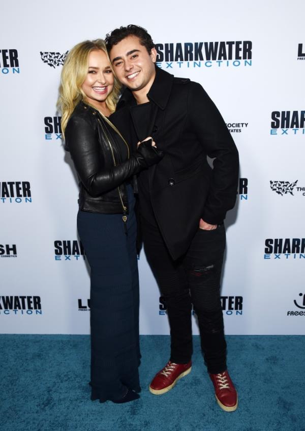 Hayden Panettiere and Jansen Panettiere arrive at a screening of Freestyle Releasing's 