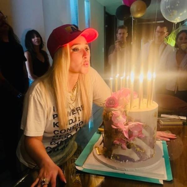 Hayden Panettiere celebrates her birthday on Instagram. 