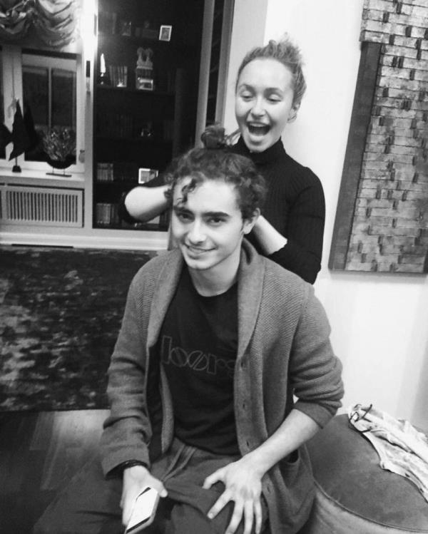 Hayden Panettiere and her brother, Jansen.