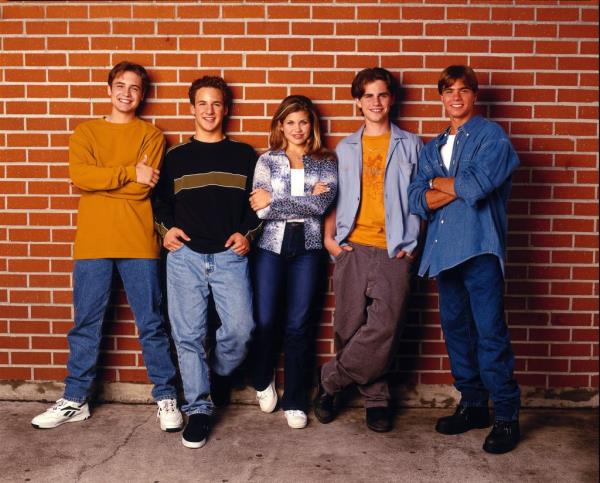 Will Friedle, Ben Savage, Danielle Fishel, Rider Strong and Matthew Lawrence in 