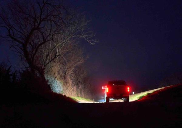 A Border Protection agent patrolling the US Border. The numbers of people evading agents has been increasing, too