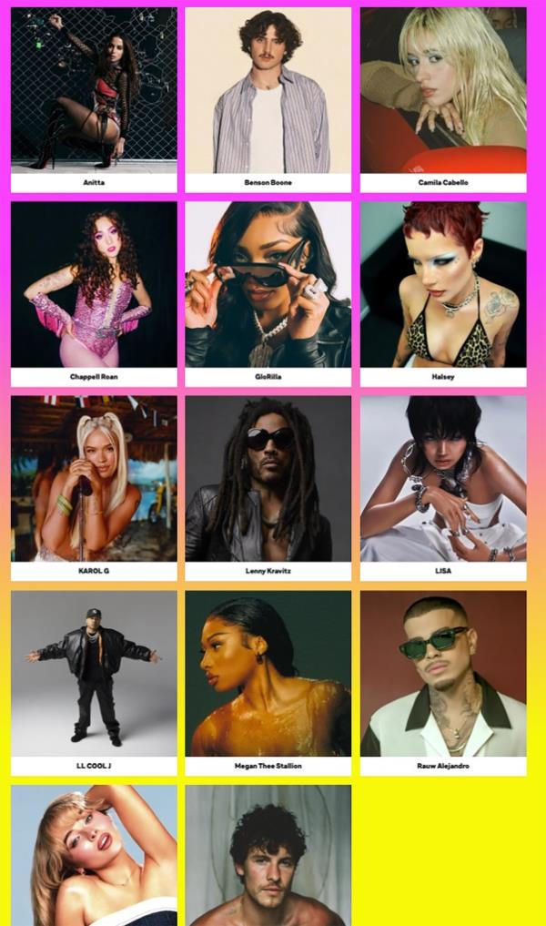 Performers at MTV's 2024 Video Music Awards.