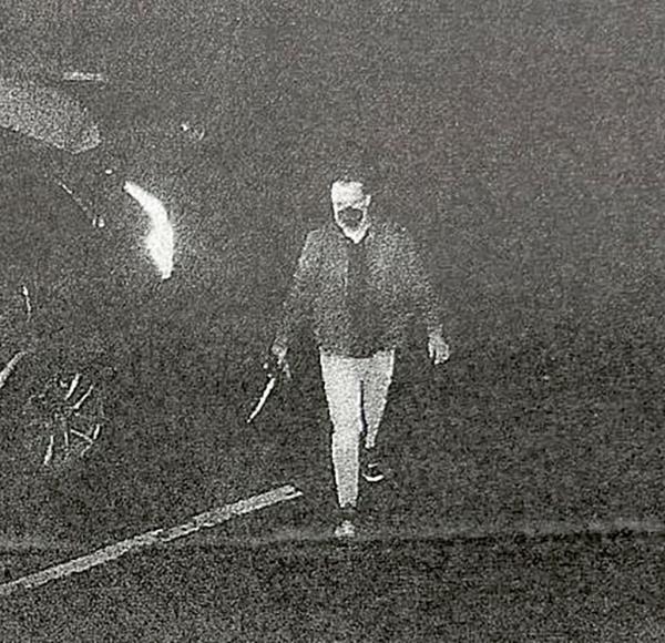 Brian Walshe show him buying mops, buckets, goggles, a hatchet and more. Another photo shows him bringing a trash bag to a dumpster. The Cohasset man has been charged with murdering his wife, Ana Walshe, in January.