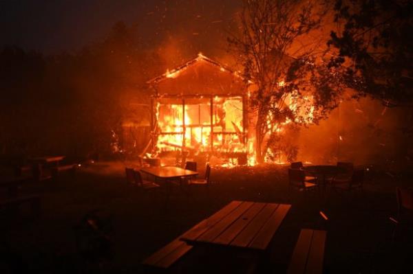 Several homes were lost along the Bells Line of Road.