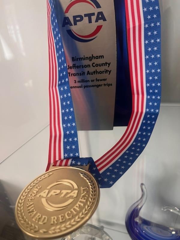 APTA award to BJCTA