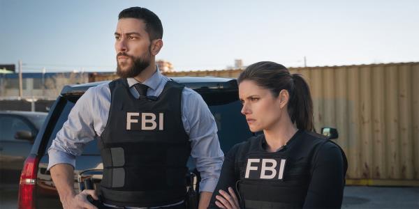 OA and Maggie standing together in a scene from FBI season 6