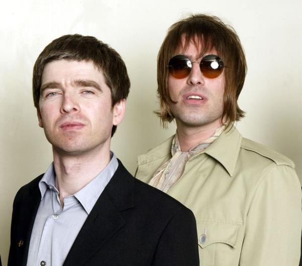 Liam and Noel Gallagher