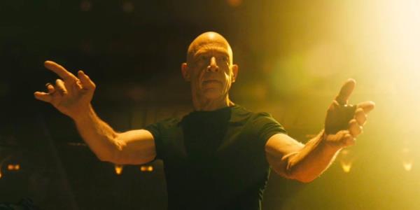 J. K. Simmons as Terence Fletcher composing in Whiplash