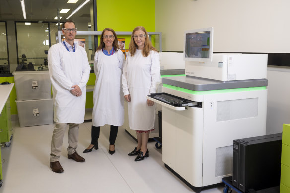 Associate Professor Richard Tothill, Dr Sarah-Jane Dawson and Professor Linda Mileshkin are working to improve the lives of patients with mystery cancers.