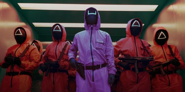 Masked Men from Squid Game Season 1