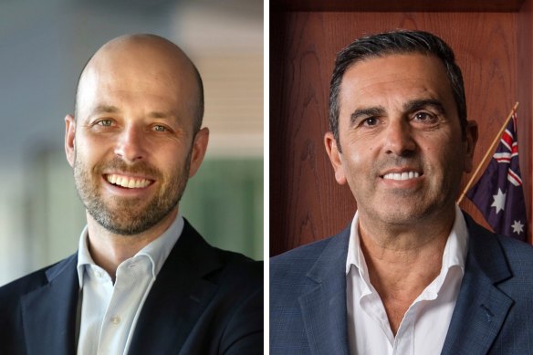 Simon Kennedy and Carmelo Pesce are likely co<em></em>ntenders to run for preselection for Scott Morrison’s seat of Cook.