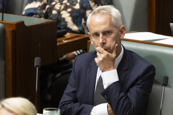 Immigration Minister Andrew Giles dismissed questions a<em></em>bout the number of people who could be released if the government lost the next case in the High Court.